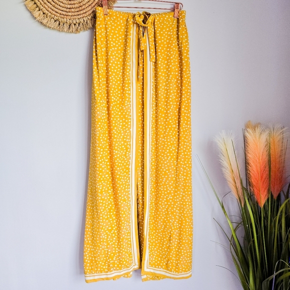 CLEOBELLA, New, Revolve Laura Marigold Tie Waist Wide Leg Pants, Size Small - Picture 2 of 11